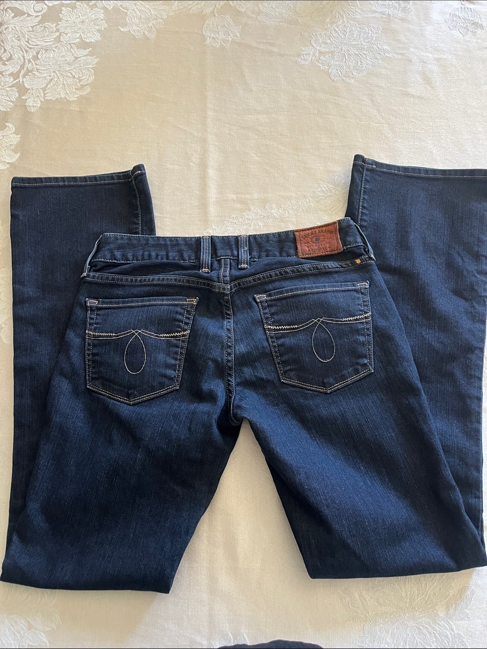 Lucky Brand Dark Blue Bootcut Jeans - Picture 2 of 7